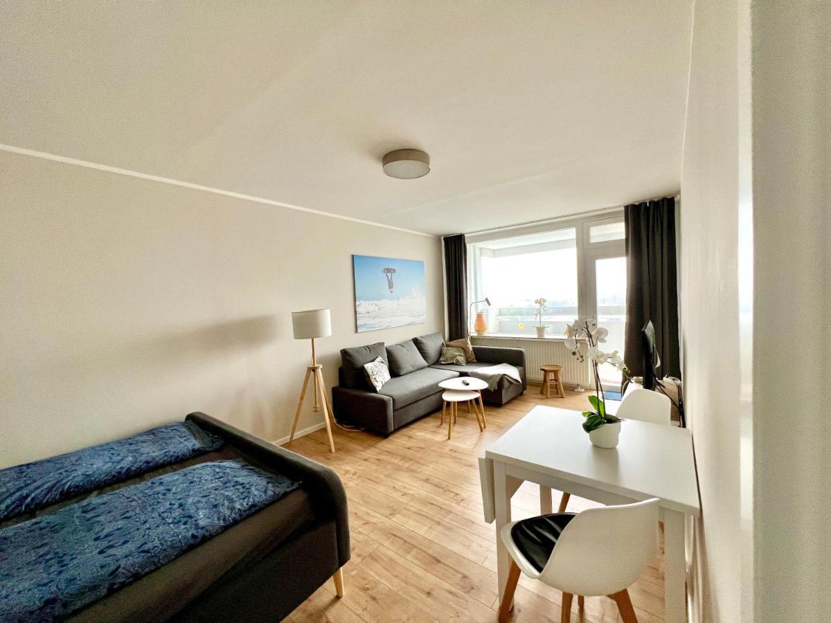 Weitblick Apartment Direkt Am Park Mit Kostenlosem Parkplatz Bremerhaven Eksteriør billede